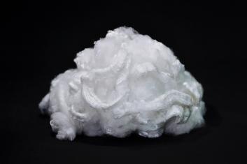 51 мм полый полиэфирный скобочный волокно