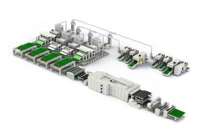 Производственная линия HJ-Imitation Silk PSF